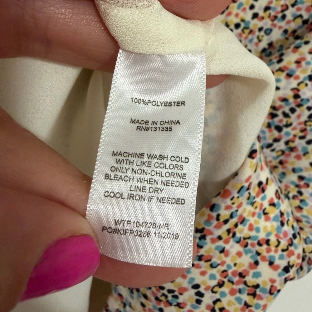 Socialite Confetti Colorful Camisole Large NWT - Picture 7 of 9